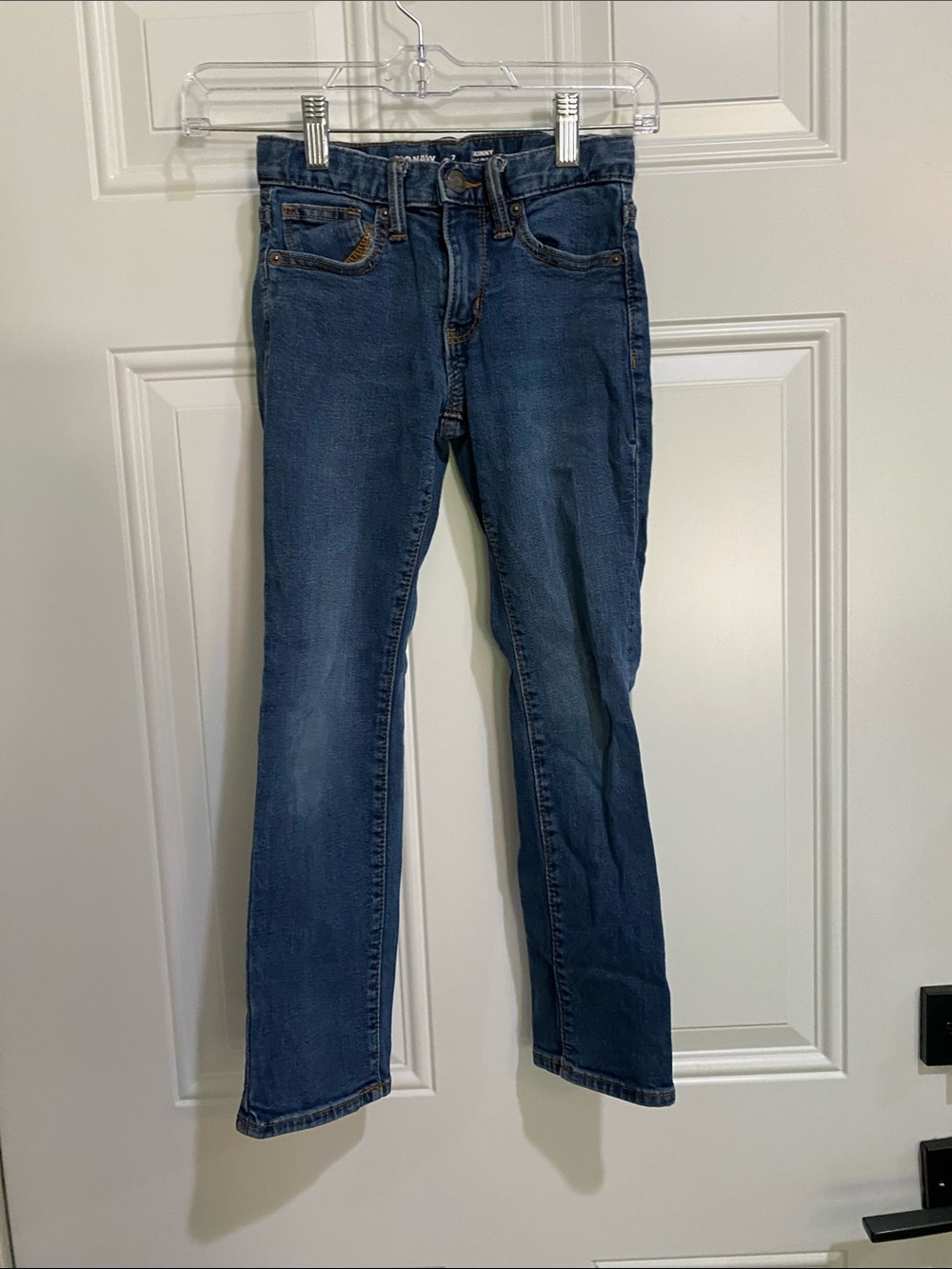 Old Navy Kids Dark Blue Straight-Leg Jeans